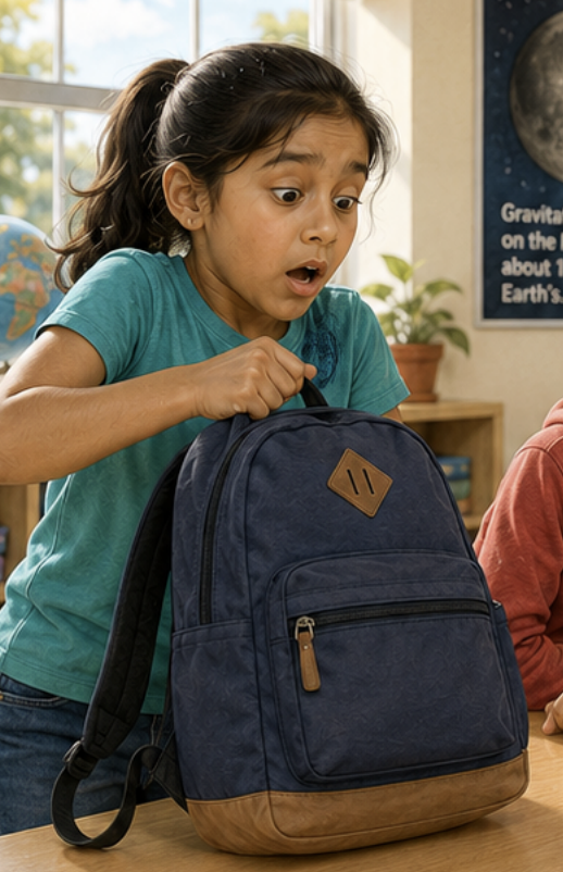 Cover of The Backpack That Felt Lighter
